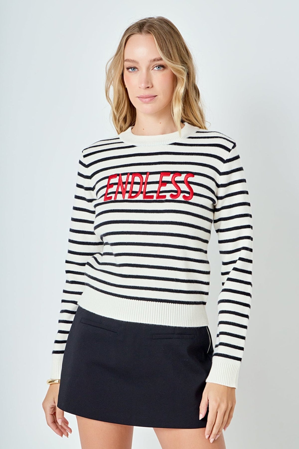 Endless Rose Customer Favorite | Colette Endless Striped Sweater