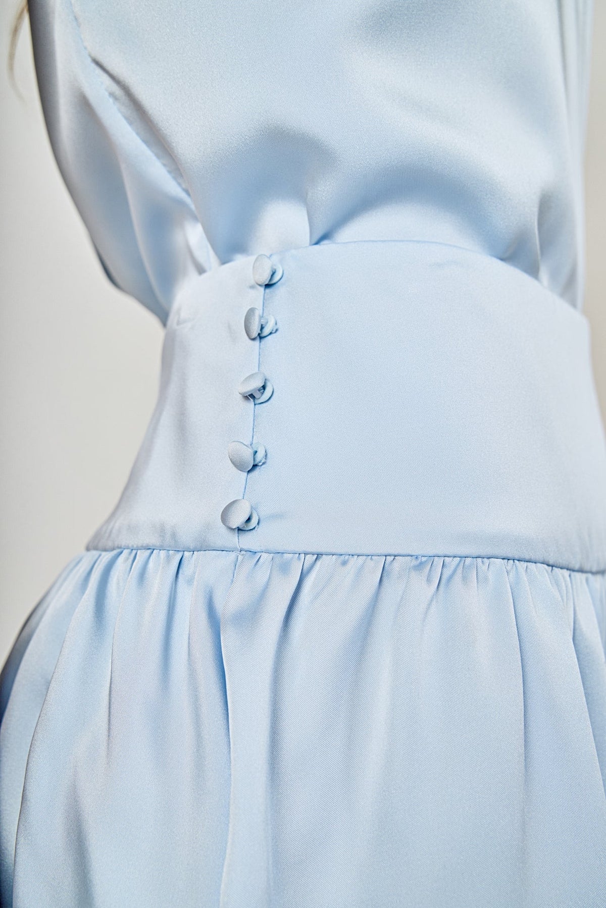 Endless Rose Quality | Low Rise Satin Mini Skirt