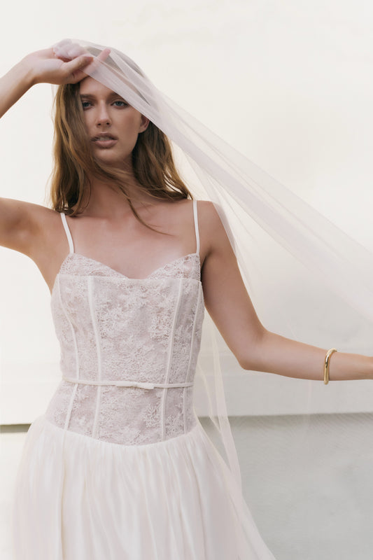 Endless Rose Latest | Lace Corset Midi Dress