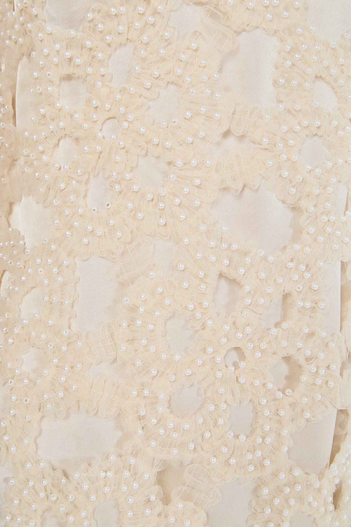 Endless Rose Quality | Pearl Floral Lace Midi Dress