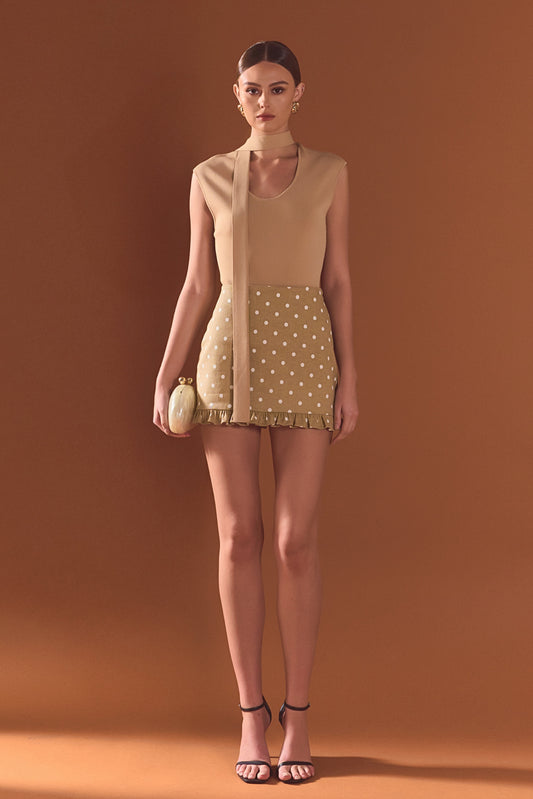 Endless Rose Essential | Knitted Neckband Top
