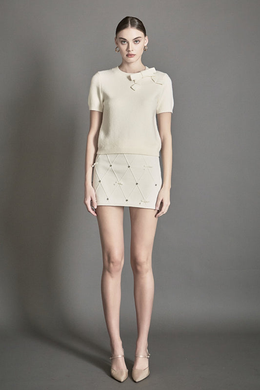 Endless Rose Exclusive | Bow Detail Sweater
