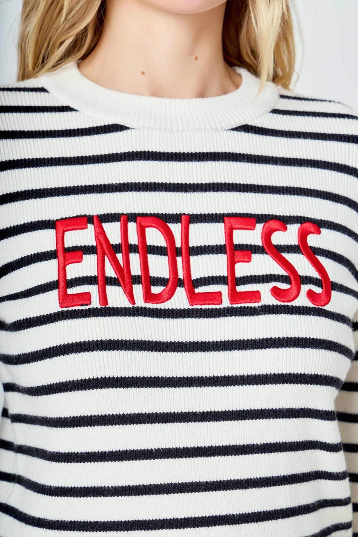 Endless Rose Customer Favorite | Colette Endless Striped Sweater