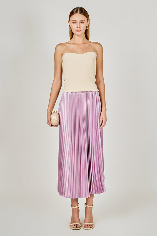 Endless Rose Everyday | Sunburst Pleated Skirt