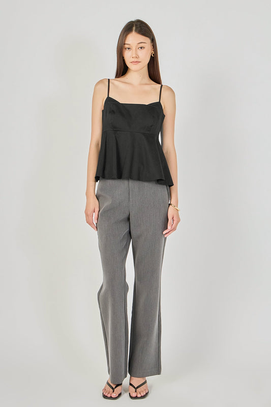 Endless Rose Value | Mid Rise Fitted Trousers