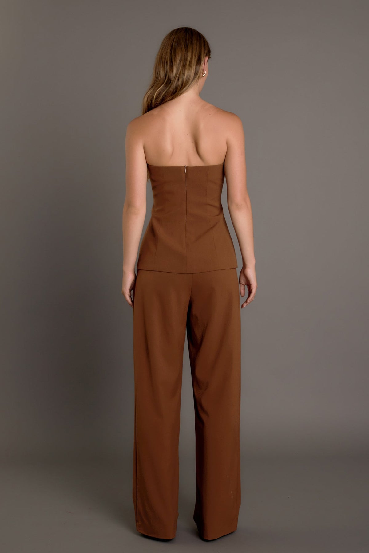 Endless Rose Exclusive | Mid Rise Pleated Wide leg Trousers