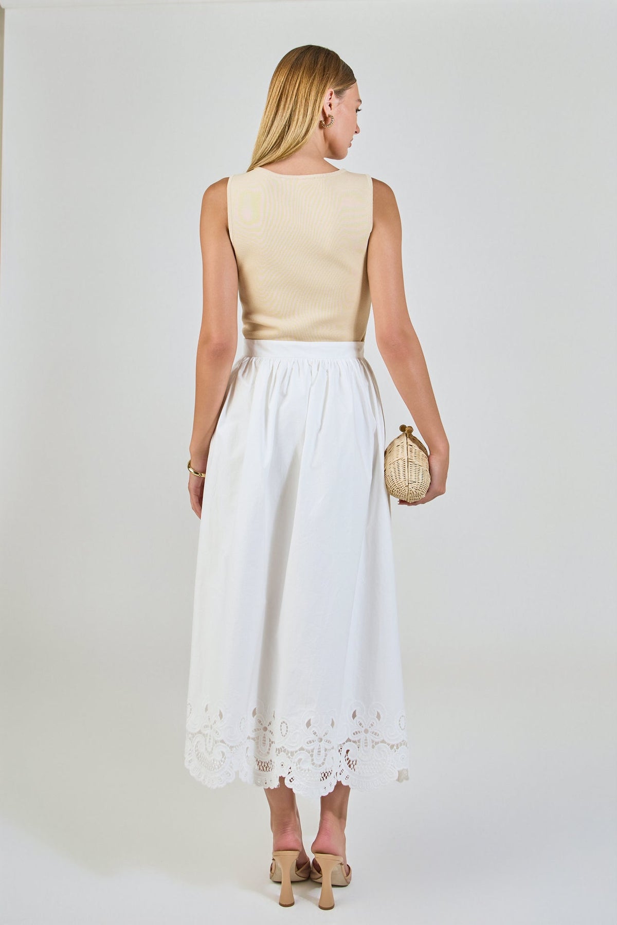 Endless Rose Hot Sale | Embroidered Umbrella Skirt