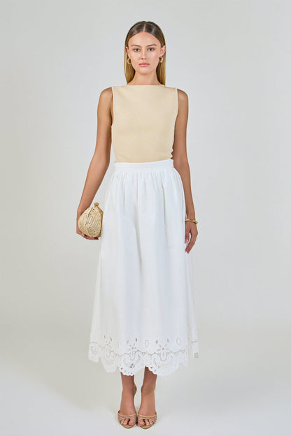 Endless Rose Hot Sale | Embroidered Umbrella Skirt