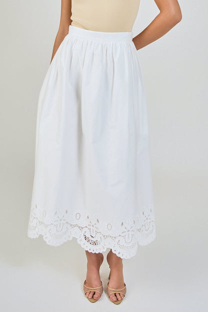 Endless Rose Hot Sale | Embroidered Umbrella Skirt