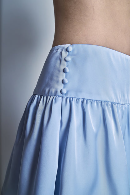 Endless Rose Quality | Low Rise Satin Mini Skirt
