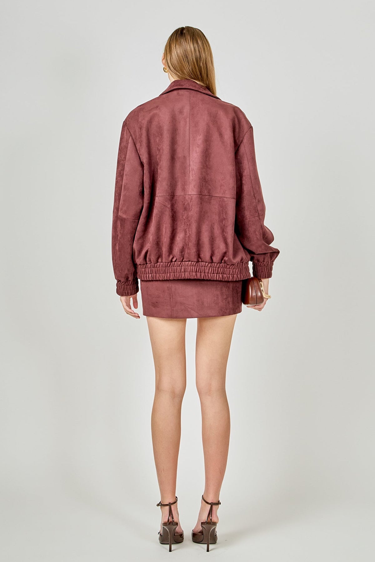 Endless Rose Trusted | Suede Work Jacket