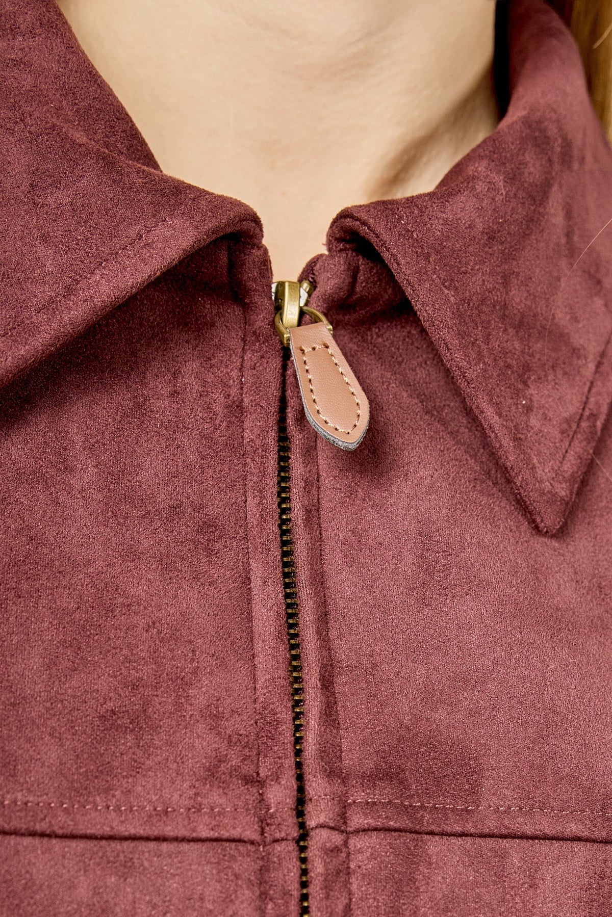 Endless Rose Trusted | Suede Work Jacket