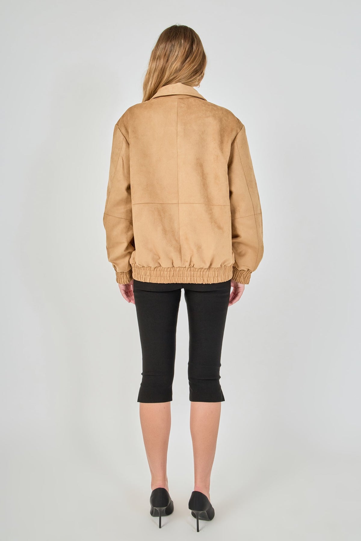Endless Rose Trusted | Suede Work Jacket
