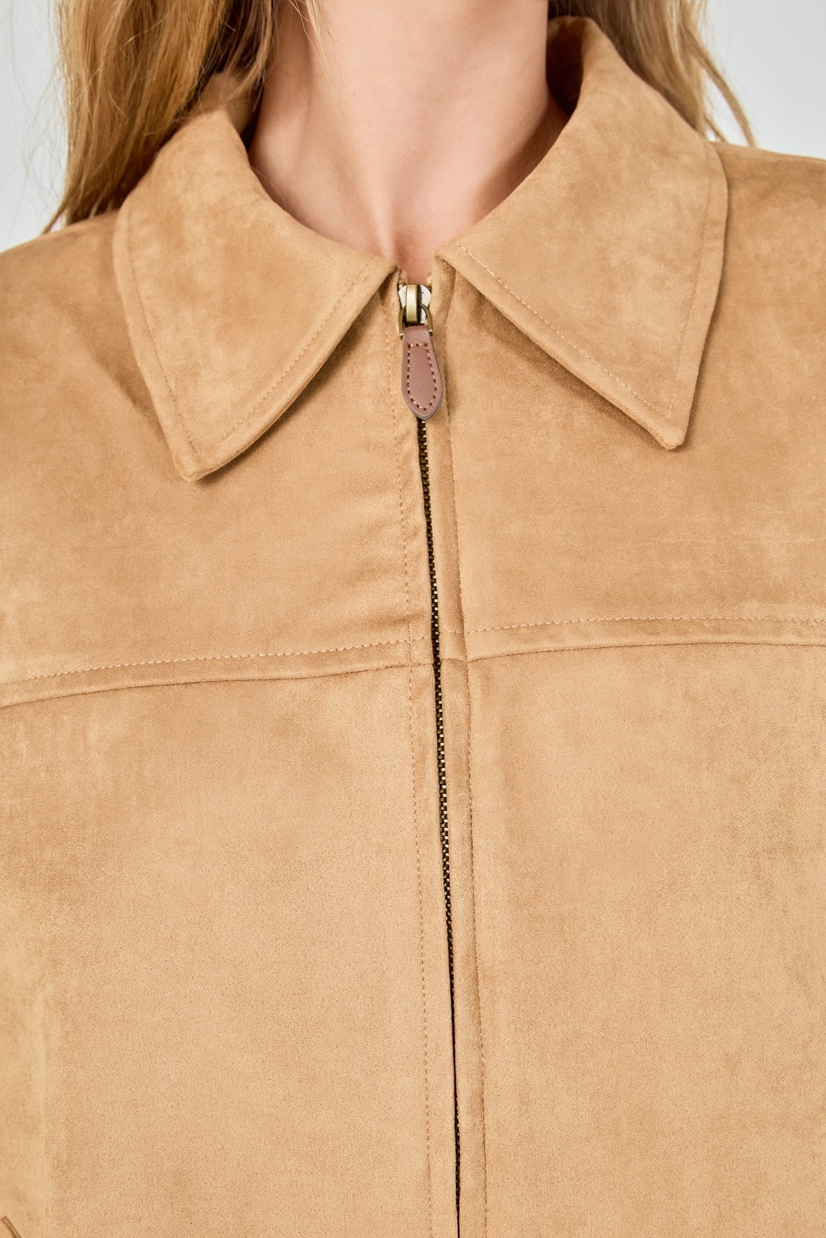 Endless Rose Trusted | Suede Work Jacket