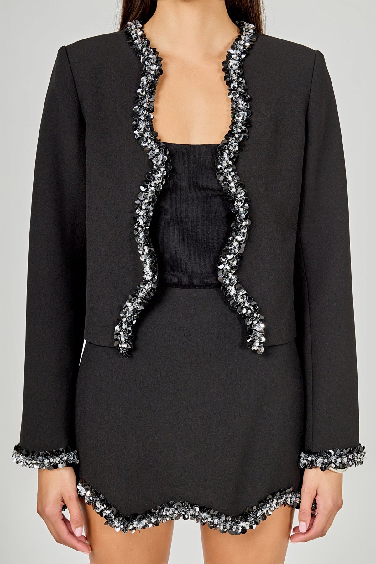 Endless Rose Featured | Jewel Scalloped Jacket