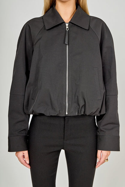 Endless Rose Discount | Kaia Zip Up Collared Jacket