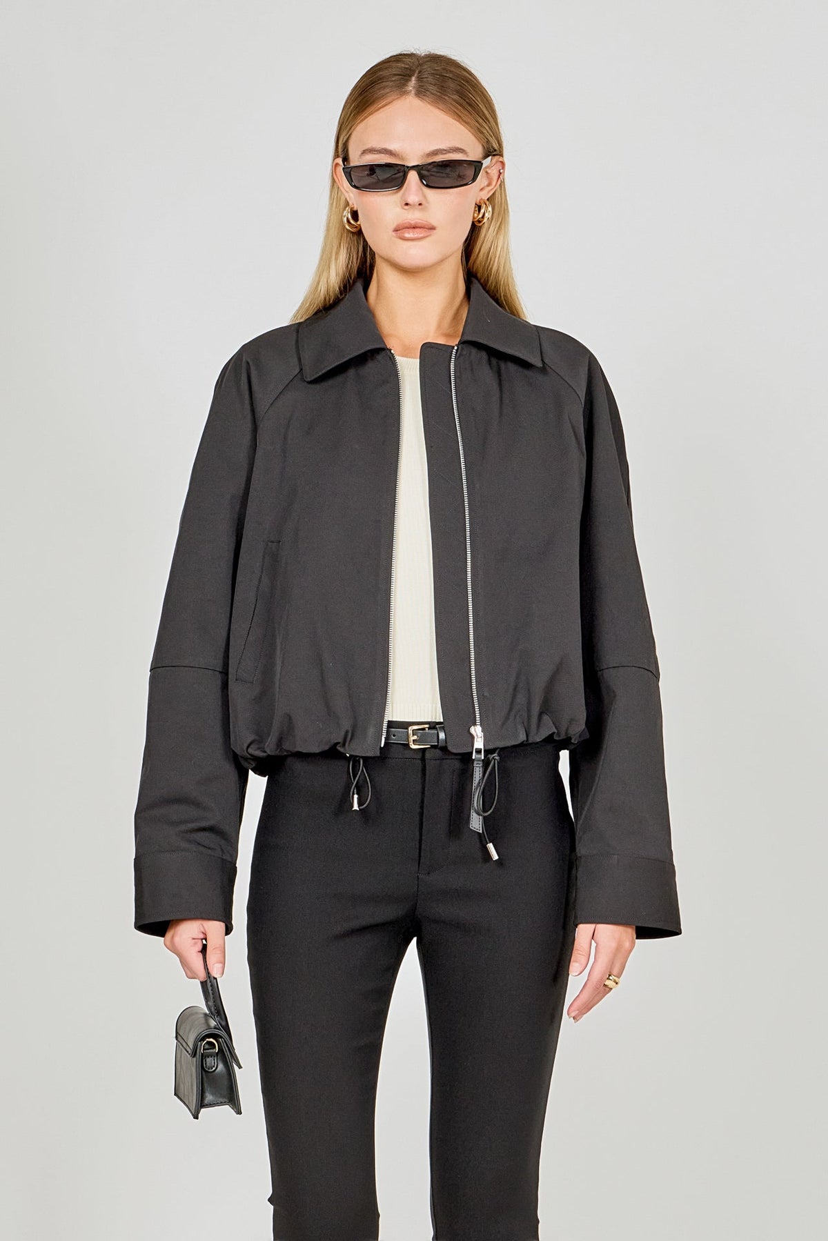 Endless Rose Discount | Kaia Zip Up Collared Jacket