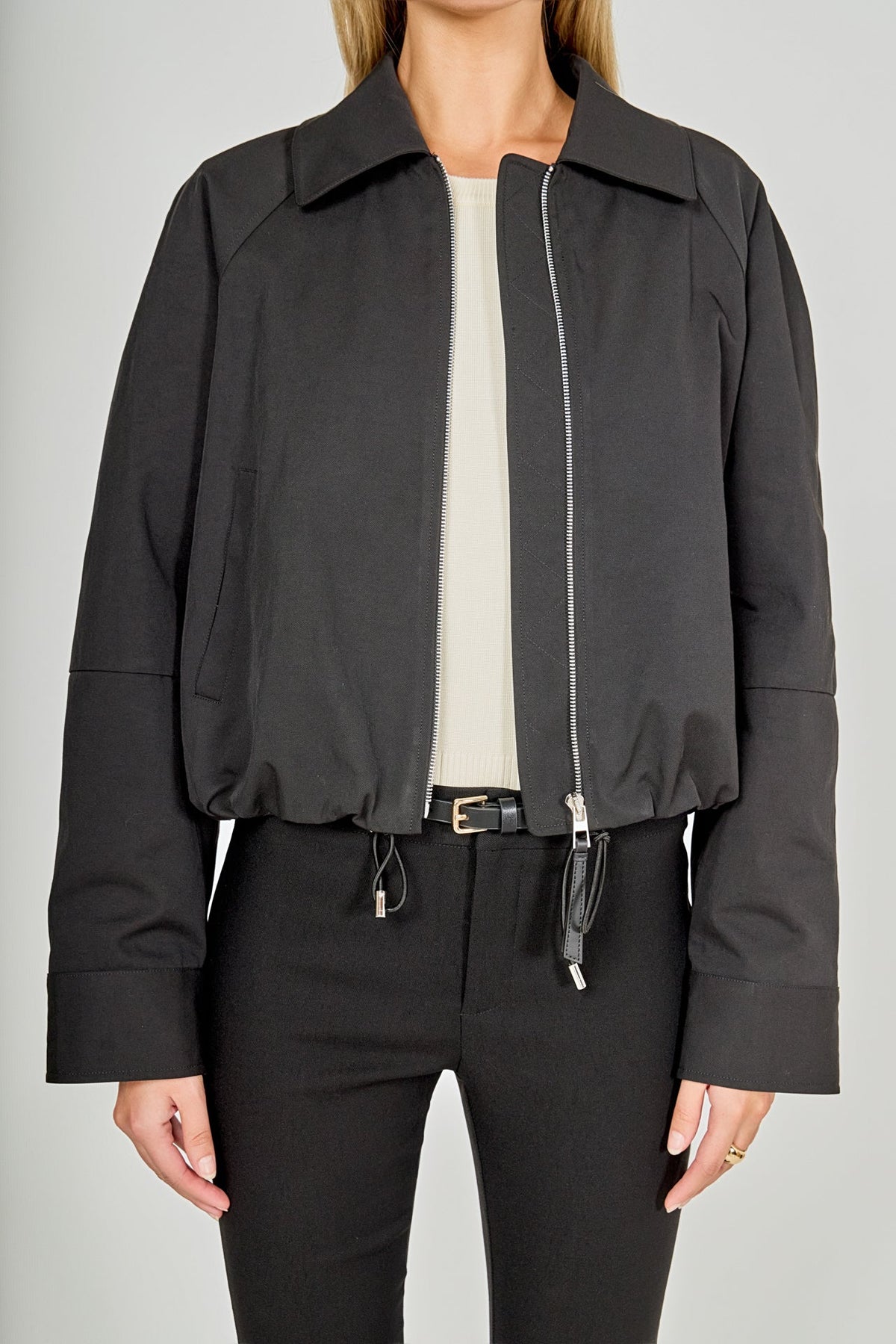 Endless Rose Discount | Kaia Zip Up Collared Jacket