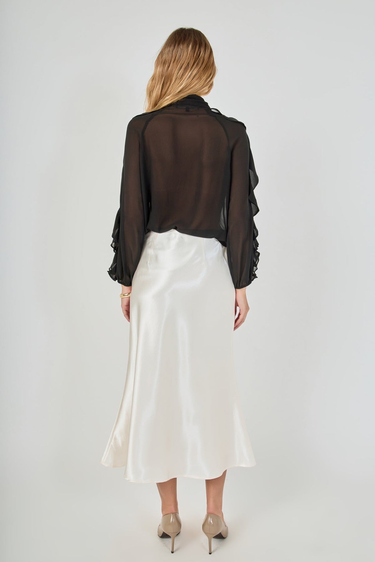 Endless Rose Latest | Chiffon Peekaboo Top