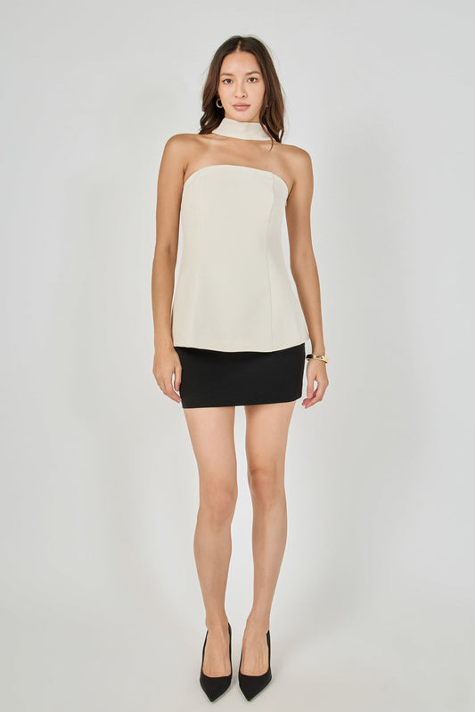 Endless Rose Best Price | Kaitlyn A-Line Choker Tie Top