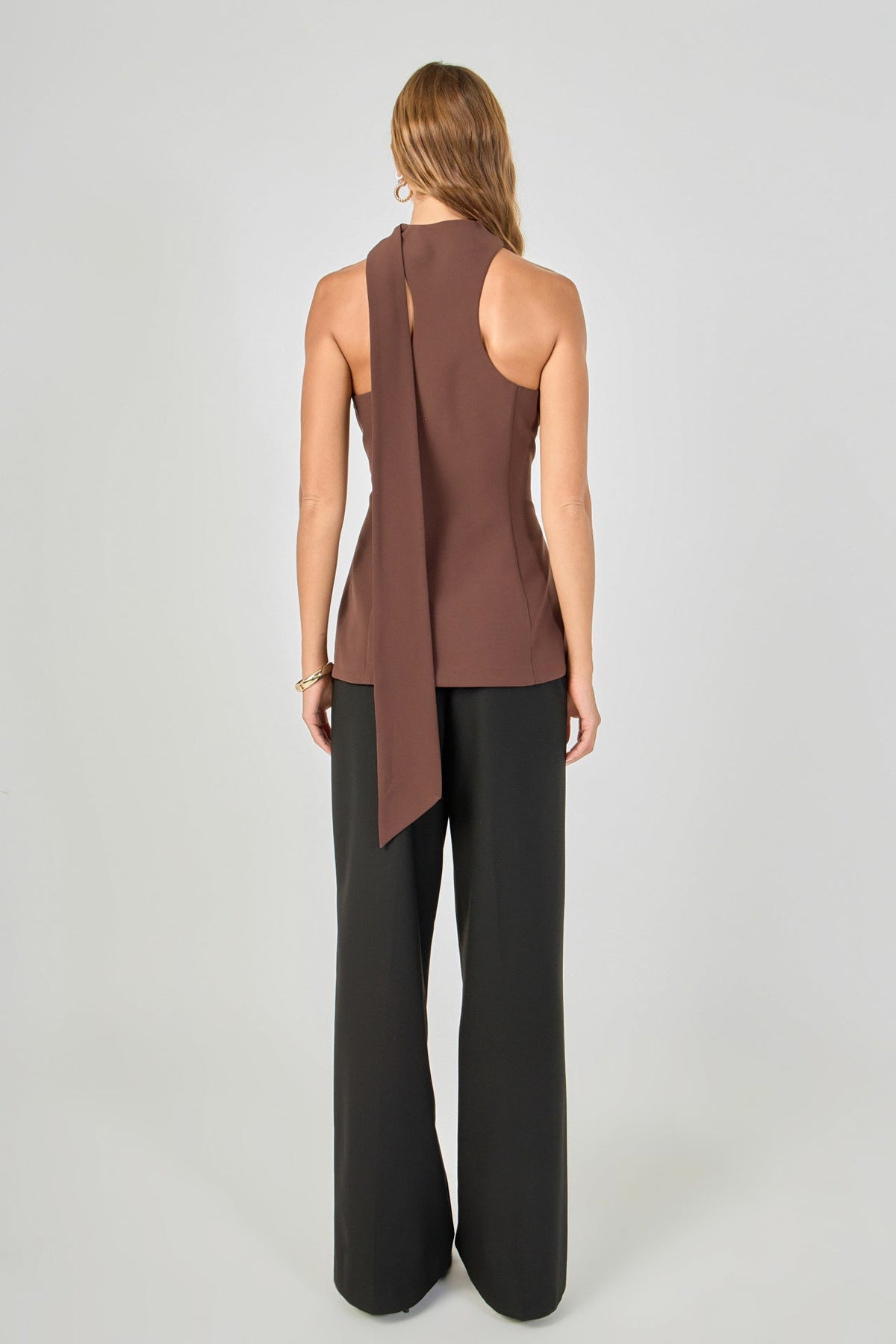 Endless Rose Best Price | Kaitlyn A-Line Choker Tie Top