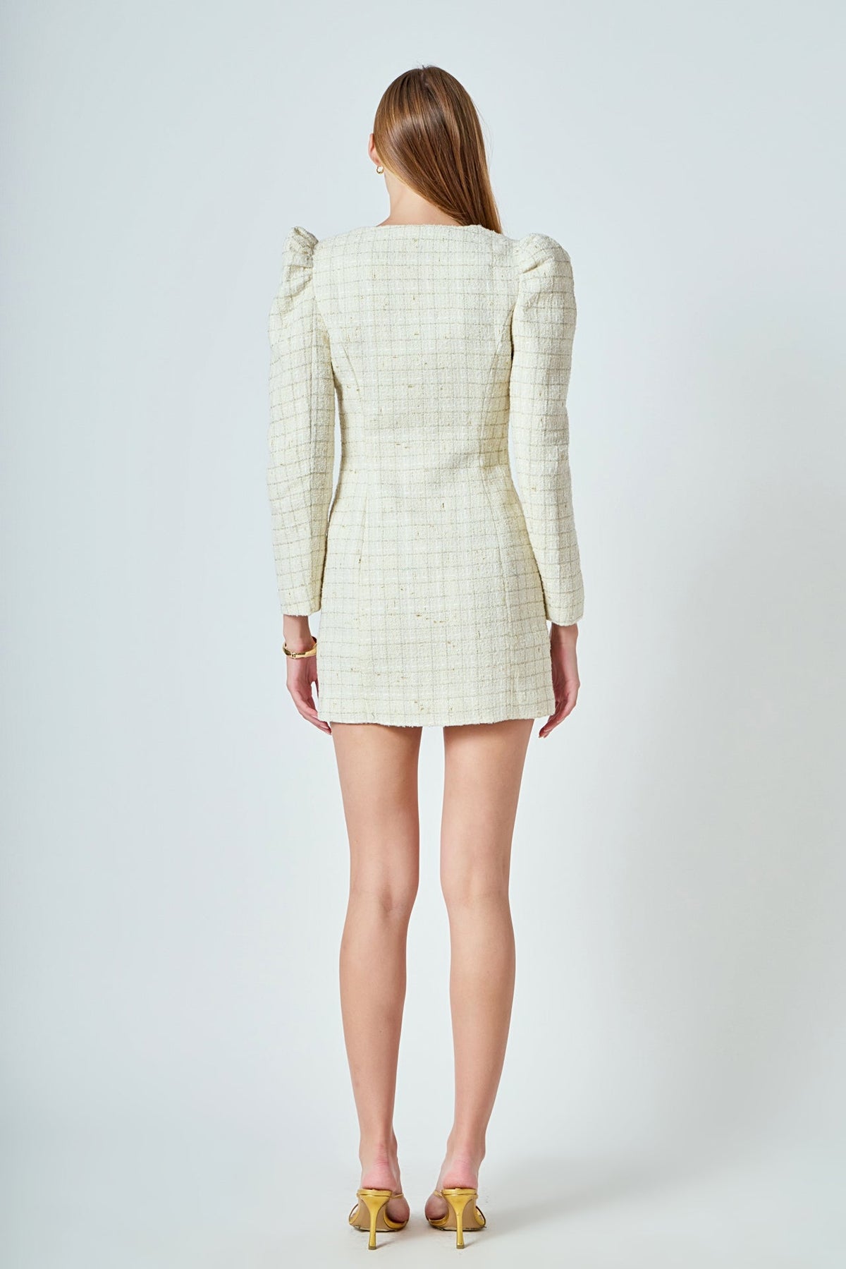 Endless Rose Special Offer | Premium Long-Sleeve Tweed Mini Dress