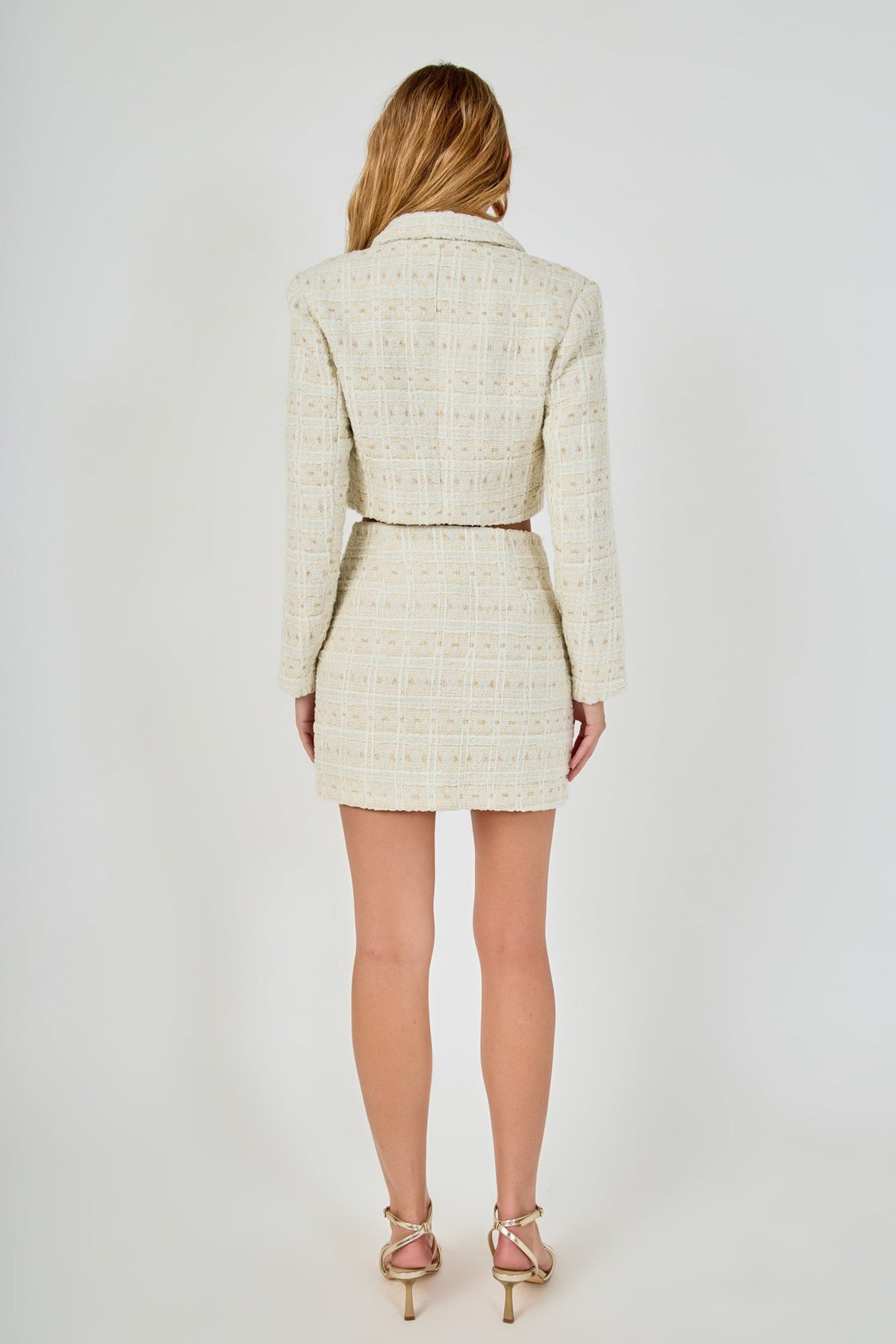 Endless Rose Exclusive | Premium Tweed Mini Skirt