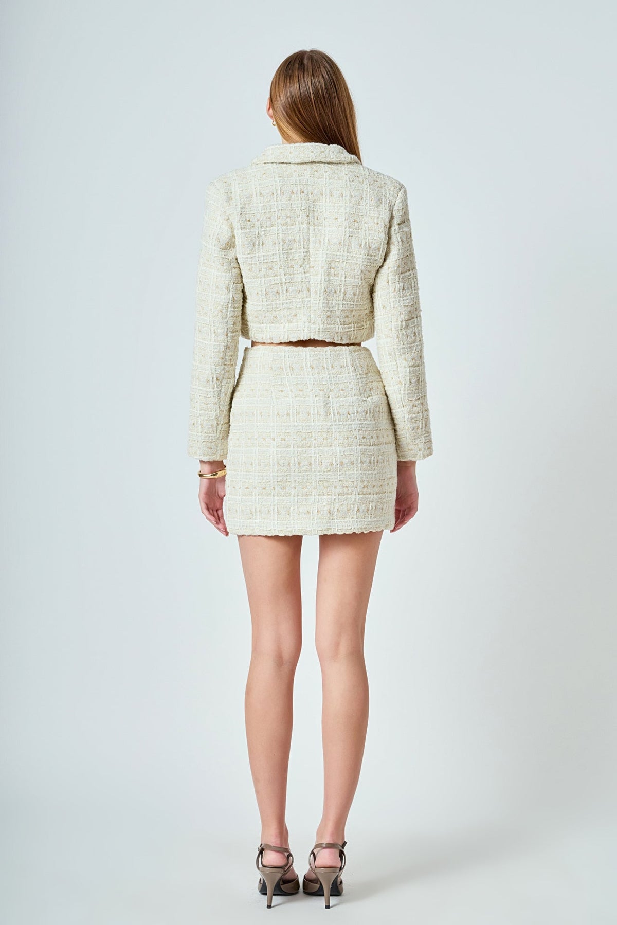 Endless Rose Exclusive | Premium Tweed Mini Skirt