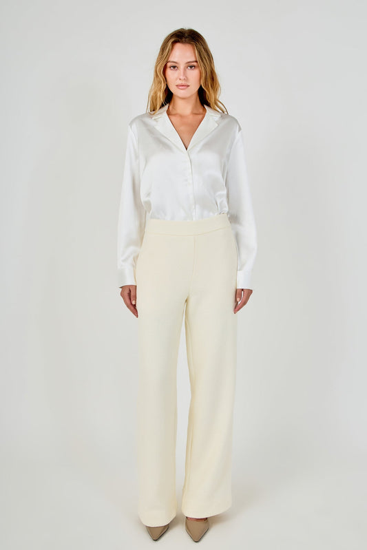 Endless Rose Trending | Tweed Wide Pants