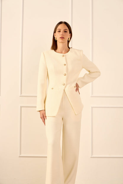 Endless Rose Trending | Tweed Wide Pants