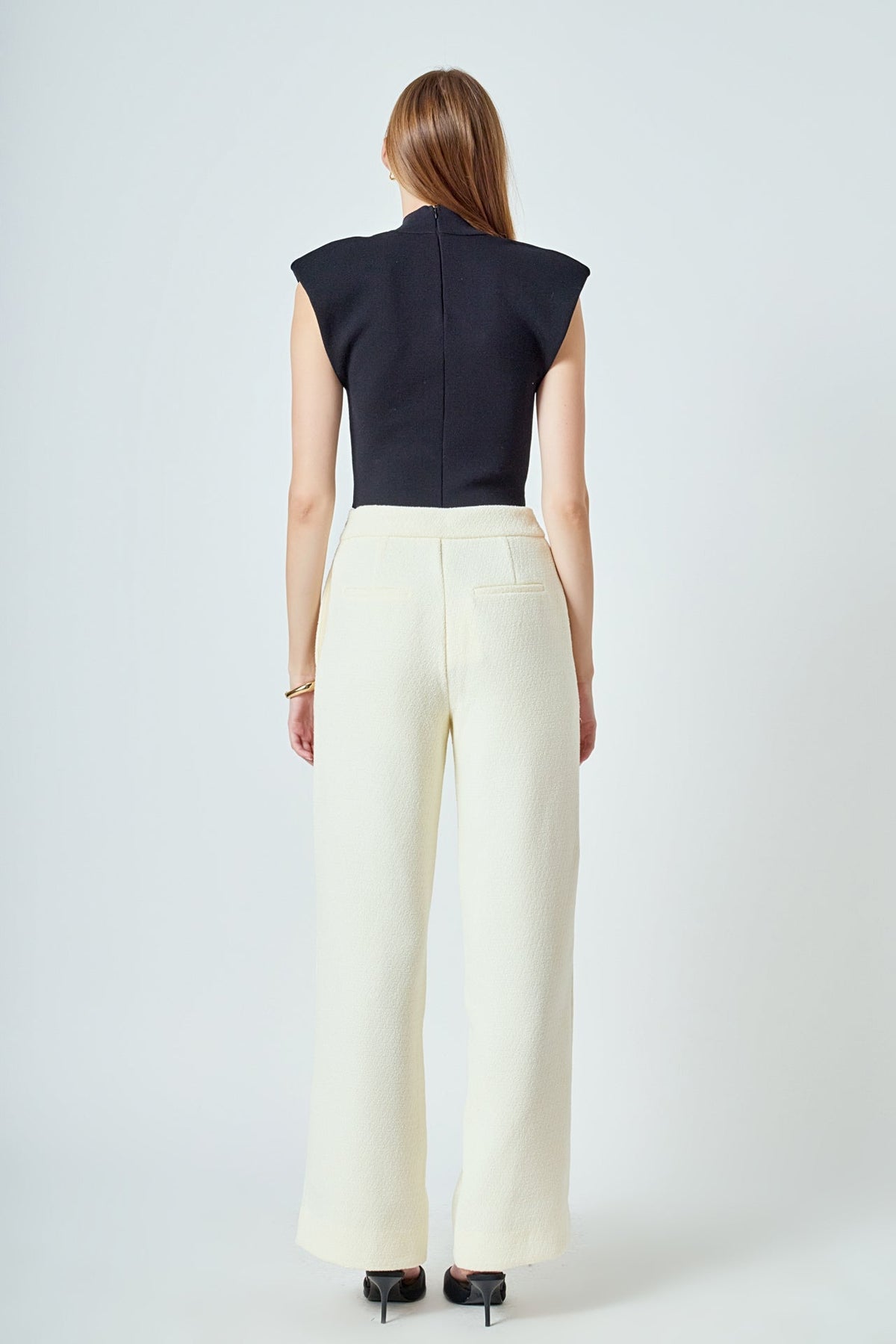 Endless Rose Trending | Tweed Wide Pants