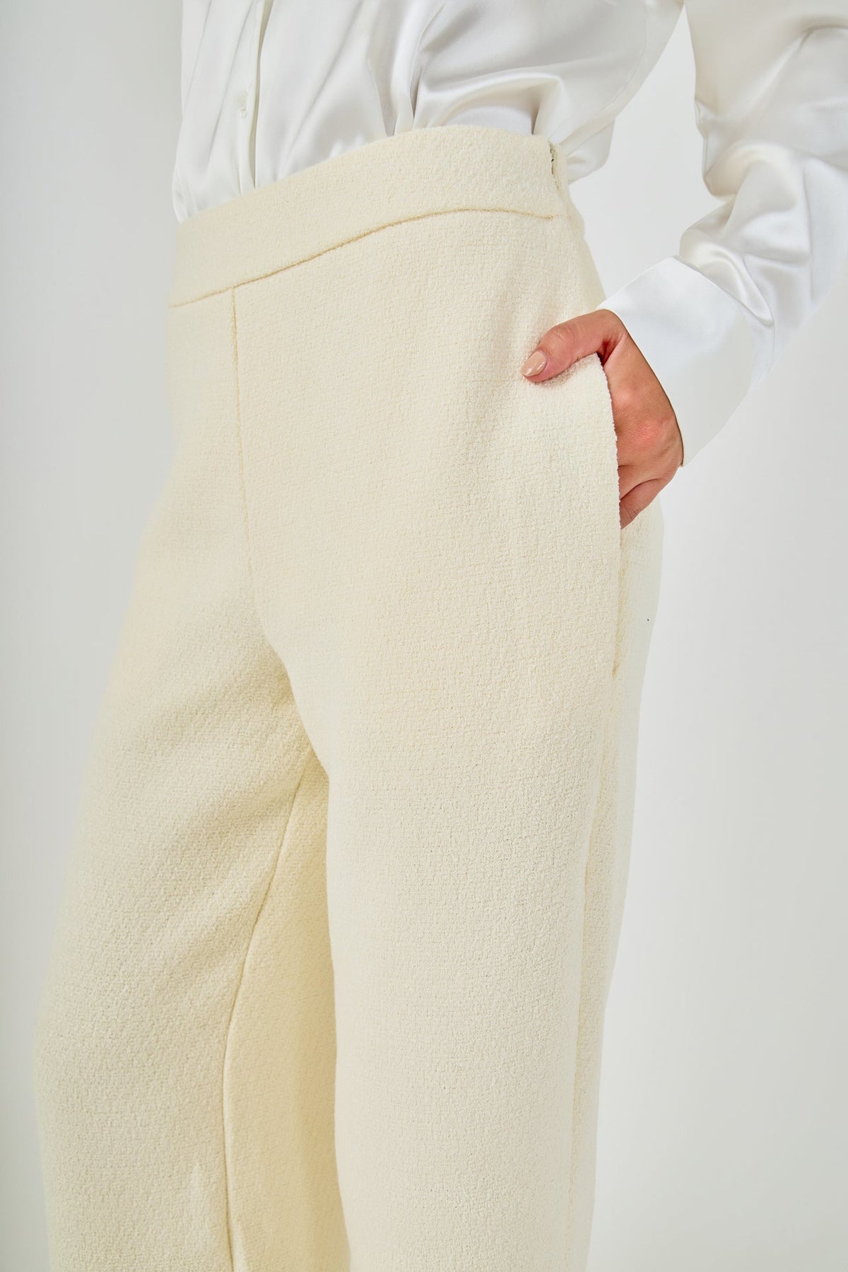 Endless Rose Trending | Tweed Wide Pants