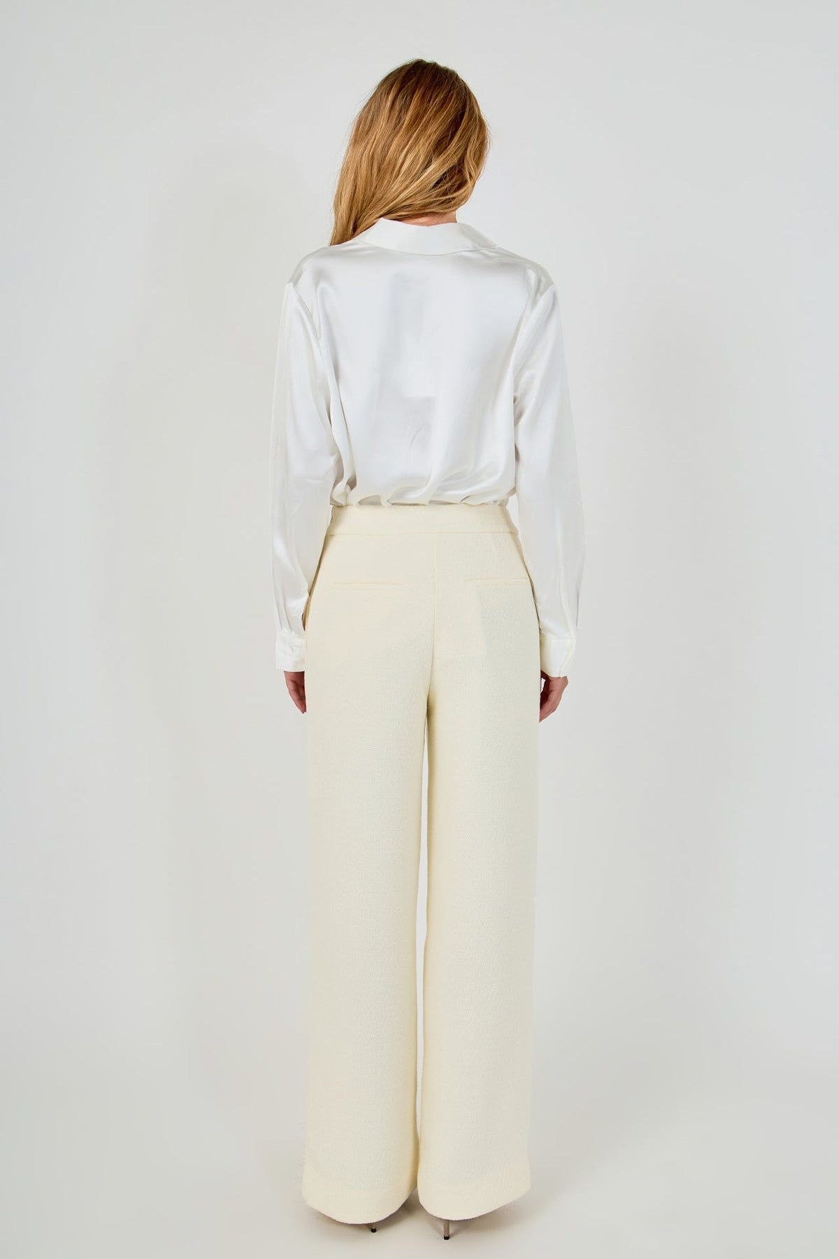 Endless Rose Trending | Tweed Wide Pants