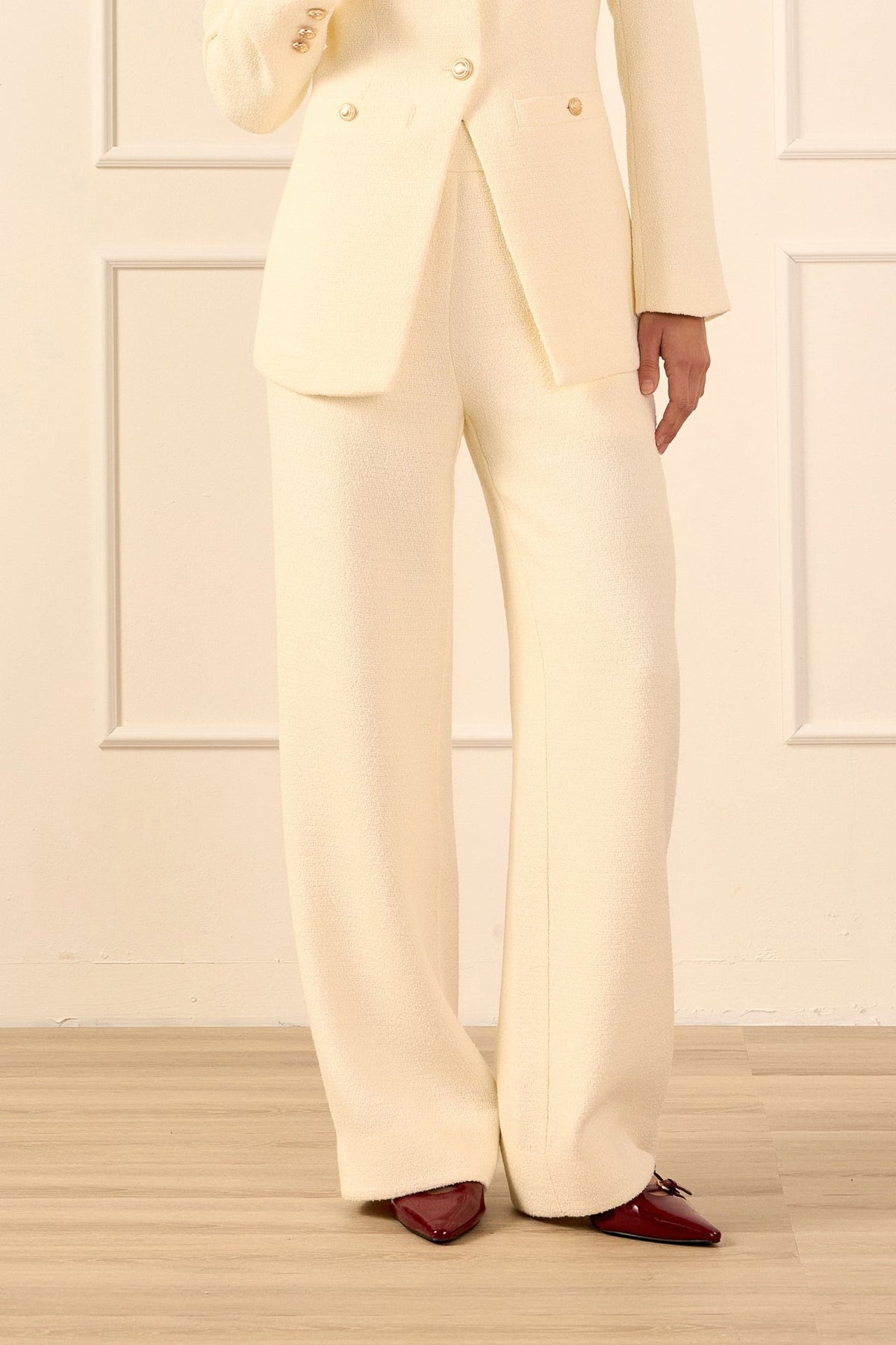 Endless Rose Trending | Tweed Wide Pants