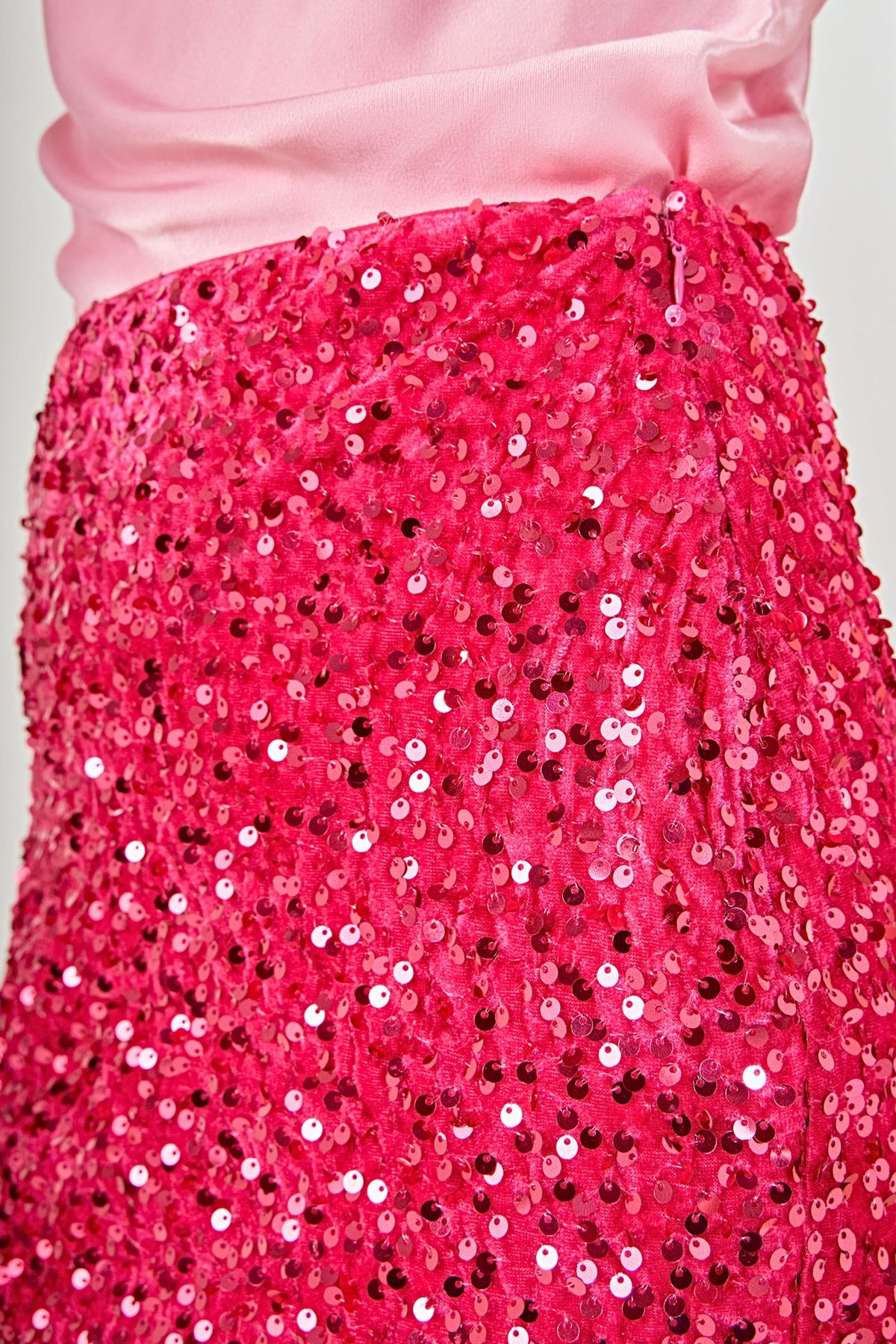 Endless Rose Deals | Sequins Velvet Skirt