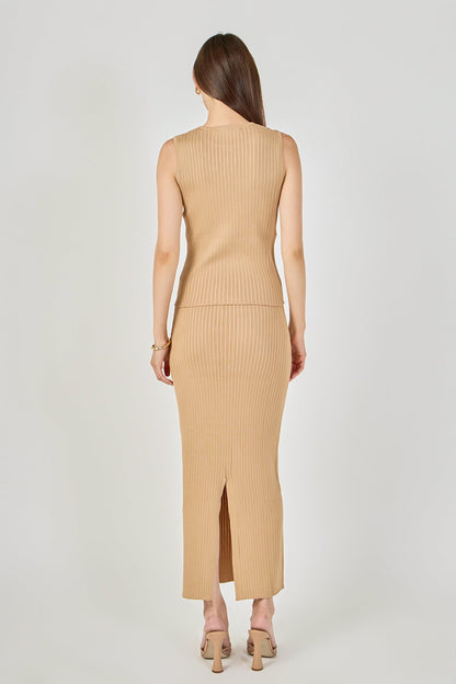 Endless Rose Quality | Ribbed Sleeveless Top
