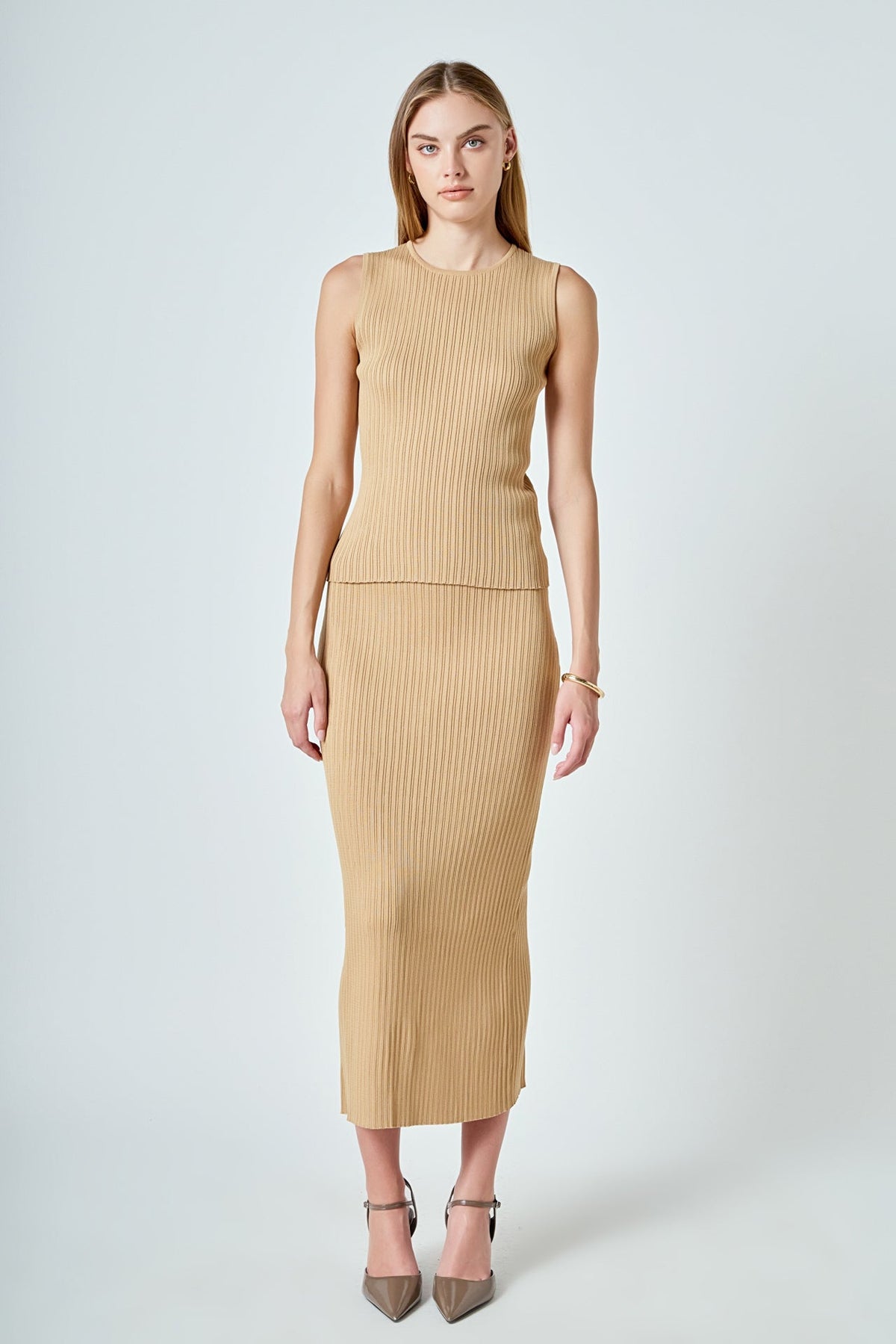 Endless Rose Quality | Ribbed Sleeveless Top