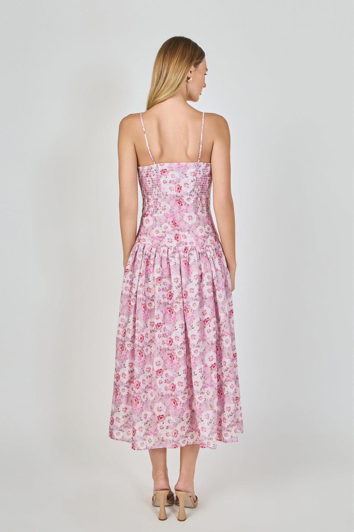 Endless Rose Classic | Floral Drop Waist Maxi Dress
