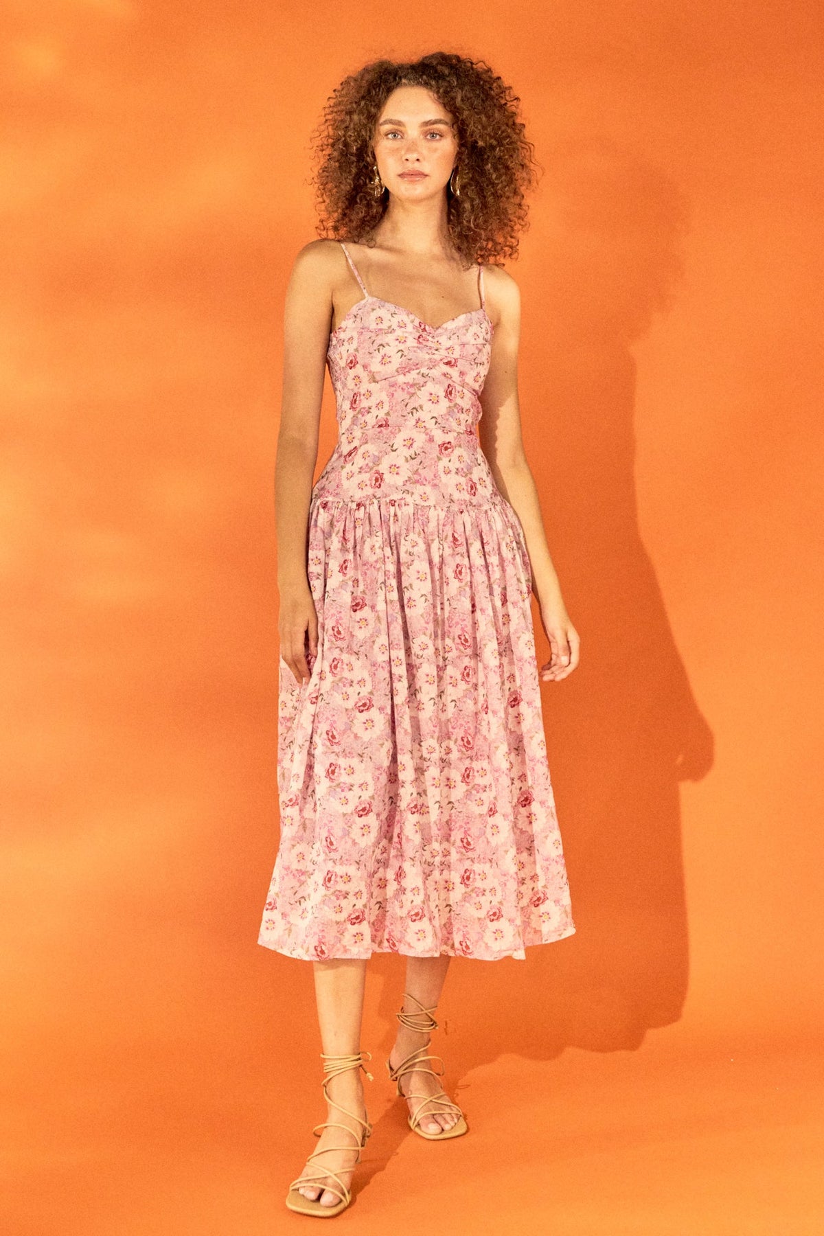 Endless Rose Classic | Floral Drop Waist Maxi Dress