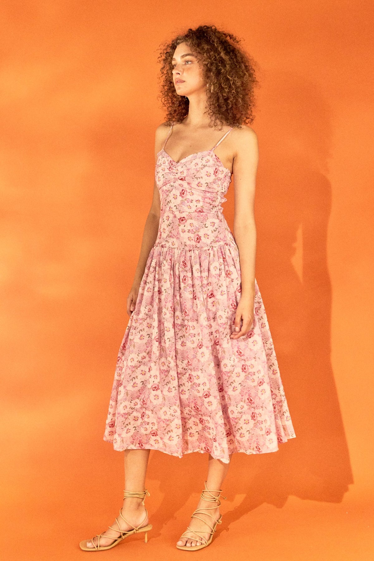 Endless Rose Classic | Floral Drop Waist Maxi Dress