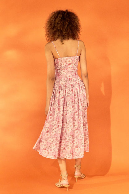Endless Rose Classic | Floral Drop Waist Maxi Dress