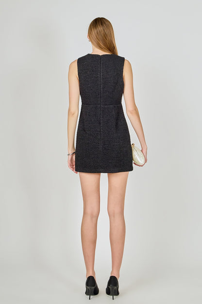 Endless Rose Smart Buy | Pearl Bow Mini Dress