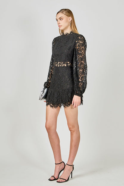 Endless Rose Best Price | Laced Cutout Mini Dress