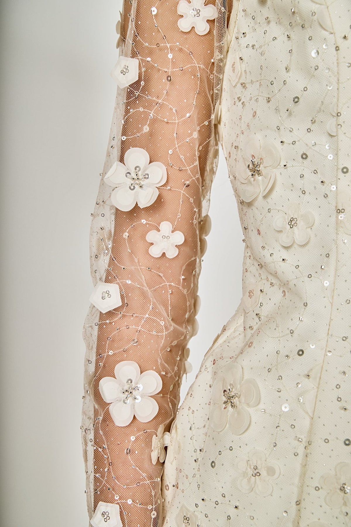Endless Rose Smart Buy | Beaded Overlay Floral Mini Dress
