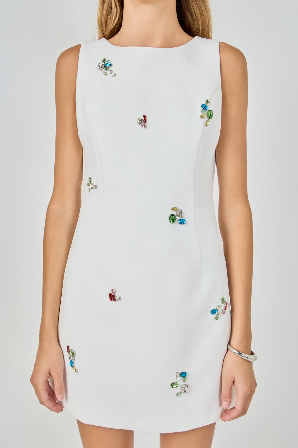 Endless Rose Exclusive | Rhinestone Detailed Mini Dress