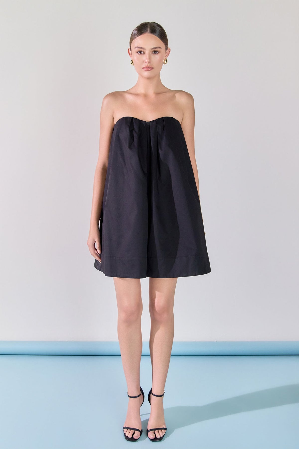 Endless Rose Special Offer | Strapless Pintuck Detail Mini Dress
