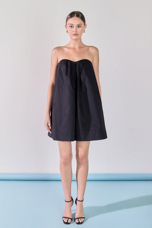 Endless Rose Special Offer | Strapless Pintuck Detail Mini Dress