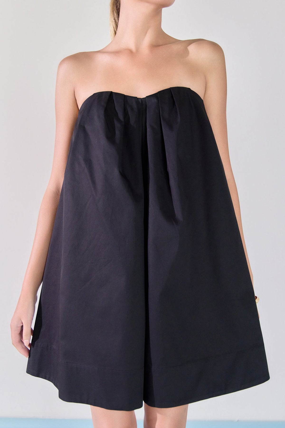Endless Rose Special Offer | Strapless Pintuck Detail Mini Dress