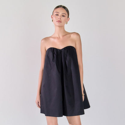 Endless Rose Special Offer | Strapless Pintuck Detail Mini Dress