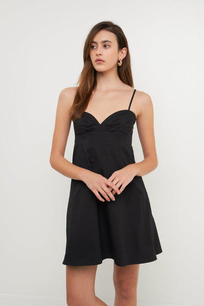 Endless Rose Smart Buy | Sweetheart Neckline Mini Dress